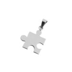 Dije De Plata Pieza Rompecabezas - Image 2
