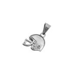 Dije De Plata Casco De Fútbol Americano - Image 3