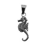 Dije De Plata Caballito De Mar Jugueton con Cadena - Imagen 2