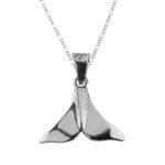 Dije De Plata Cola De Ballena con Cadena