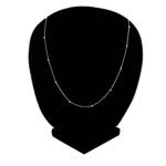 Collar De Plata Viviana Bolitas N.3 55cm