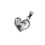 Dije De Plata Dos Corazones Unidos - Image 2
