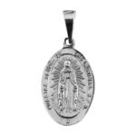 Dije De Plata Medalla Nuestra Señora De Las Lagrimas