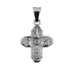 Dije De Plata Cruz Vaticana.