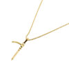Dije De Oro 14 Kilates Laringoscopio Con Cadena Torsal 60 Cm