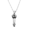 Dije de Plata Pene con cadena