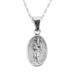Dije de Plata San Sebastian con cadena