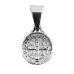 Dije de Plata Medalla de San Benito Mediana - Image 2