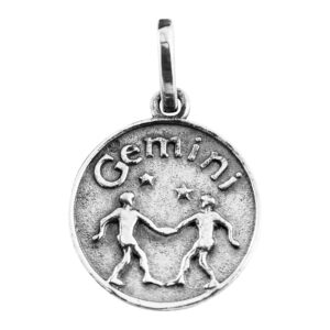 Dije de Plata Signo Zodiacal Geminis