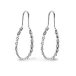 Arracadas de Plata Trenzada