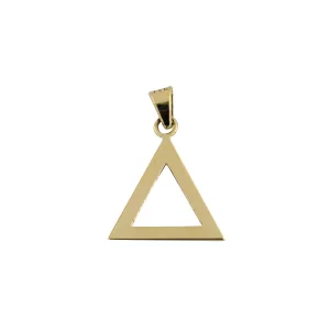 Dije de Oro 14 Kilates Triangulo