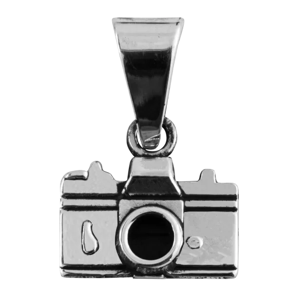 Dije de Plata Cámara Fotográfica