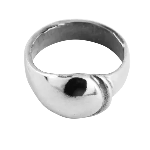 Anillo de Plata Caparazón Enigmático