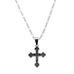 Dije de Plata Cruz Sínodo de la Fe con cadena