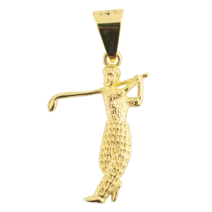 Dije de Oro 14 Kilates Golfista