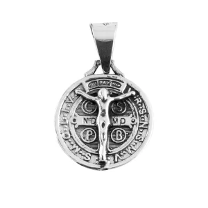Medalla de Plata Cruz de San Benito con Cristo