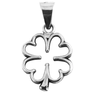 Dije de Plata Trébol 4 Corazones