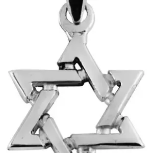 Dije de Plata Estrella de David Chica