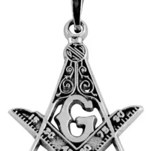 Dije de Plata Simbolo Mason