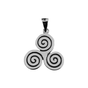 Dije de Plata Trisquel Troquelado