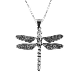 Dije de Plata Libelula cadena 60 cm c35