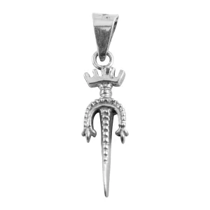 Dije de Plata Espada Reina de Corazones