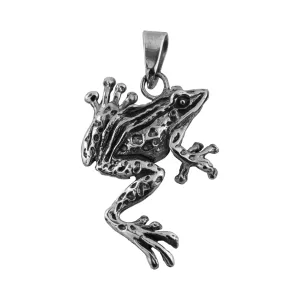 Dije de Plata Rana Saltarina