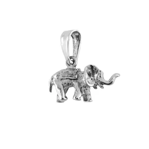 Dije de Plata Elefantito de Circo