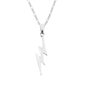 Dije de Plata Rayo - Trueno con Cadena