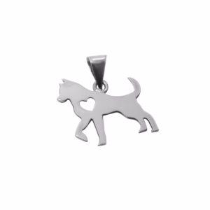 Dije de Plata Perro Husky / Pastor