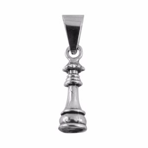 Dije de Plata Reina de Ajedrez