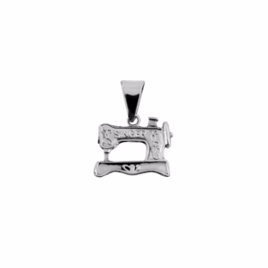 Dije de Plata Maquina de coser