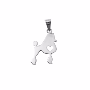 Dije de Plata Perro Puddle
