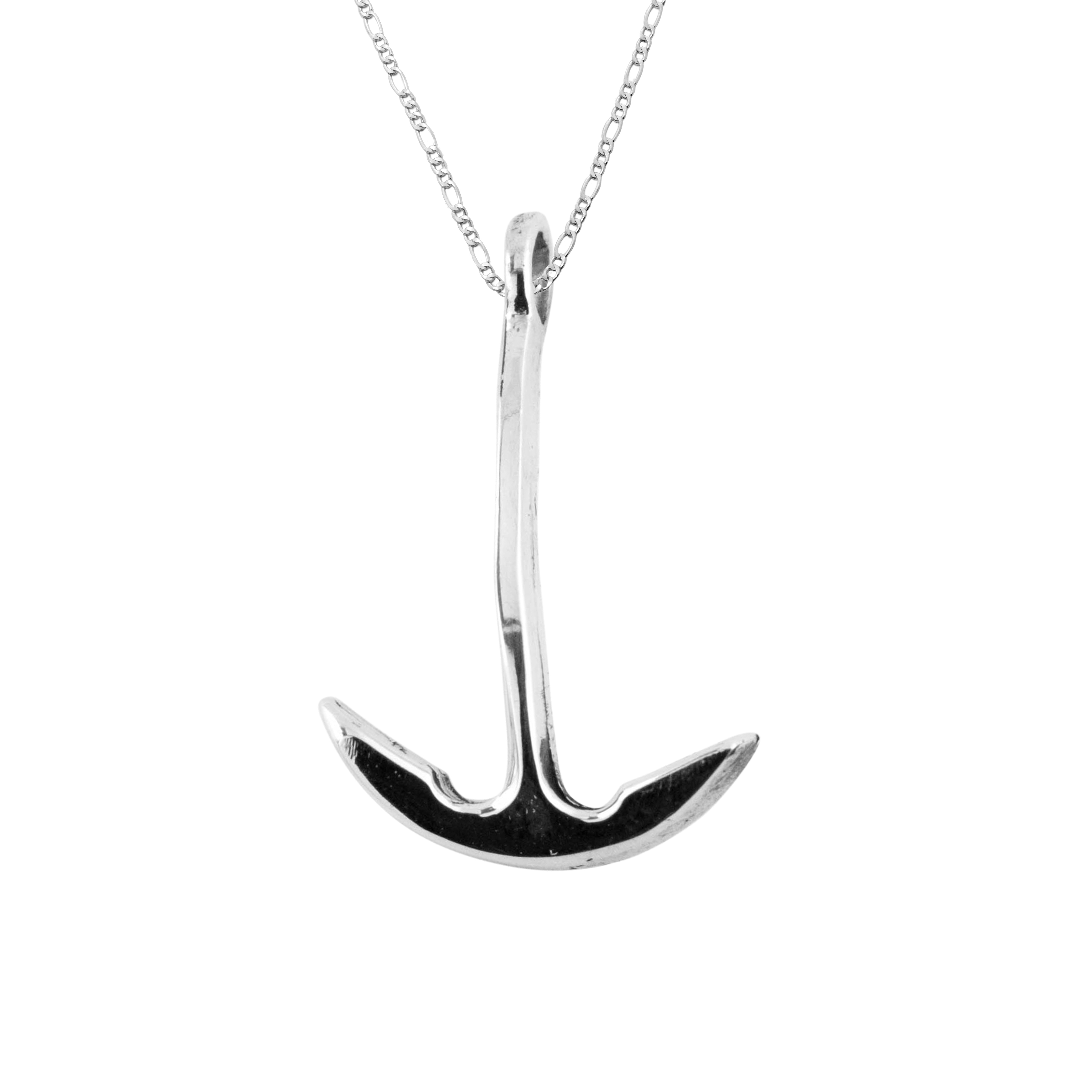 Dije de Plata Ancla de los 7 mares con cadena