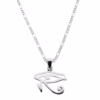Dije Plata Ojo De Ra Horus Simbolo Egipcio Ley .925 con cadena