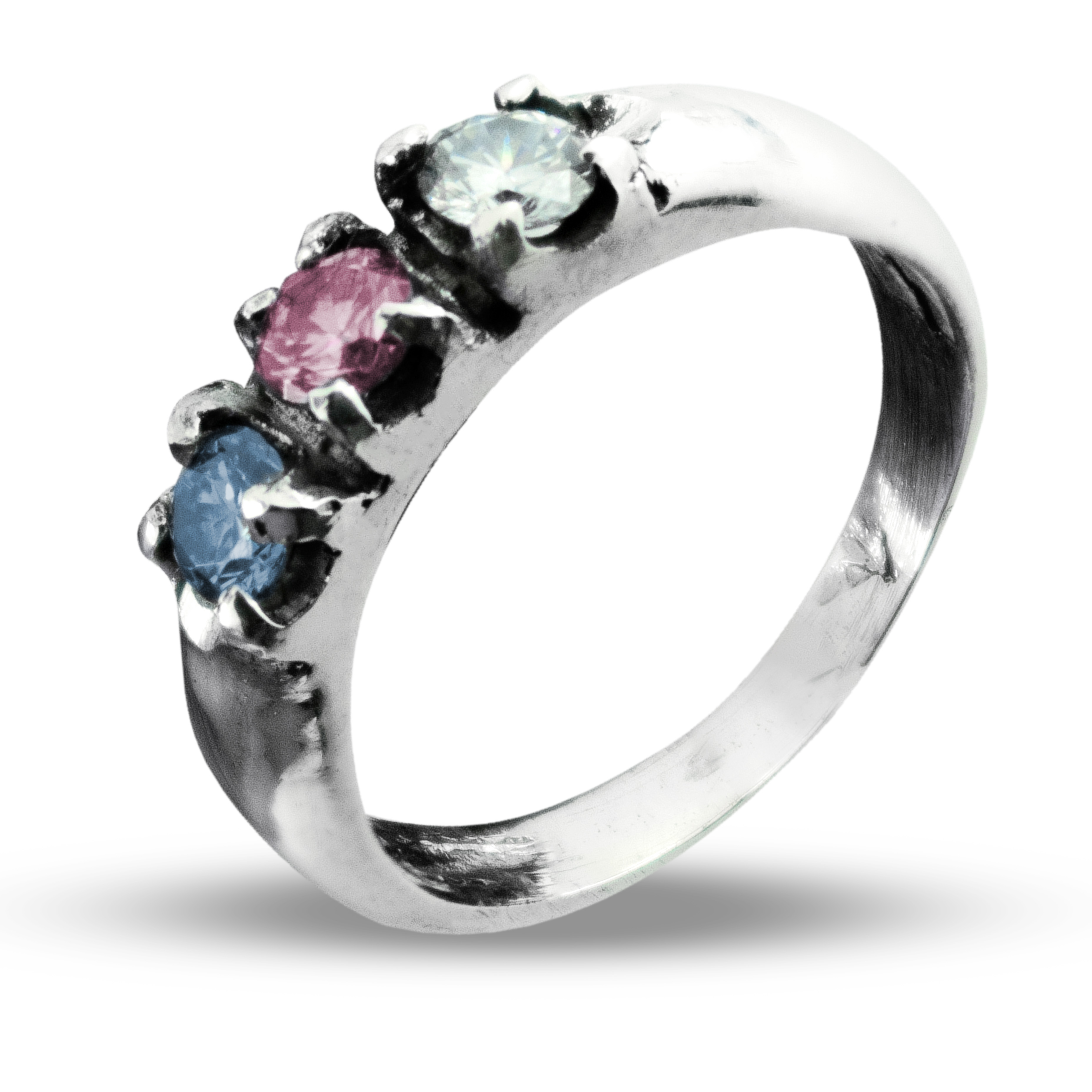 Anillo De Plata Tres Razones Para Amarte.