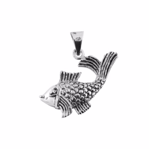 Dije de Plata Pez Japones Grande