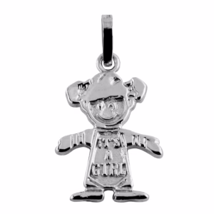 Dije de Plata Es Niña