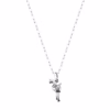 Dije Plata 925 Mini Pistolita Pistola con cadena 50cm