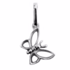 Dije Plata 925 Mini Mariposa Inclinada con cadena - Imagen 2