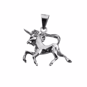 Dije de Plata Unicornio